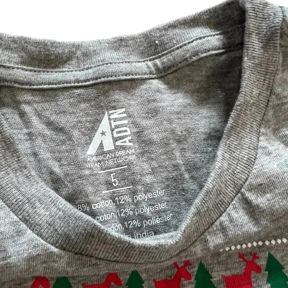 ADTN Gray Holiday Gaming Tee 5